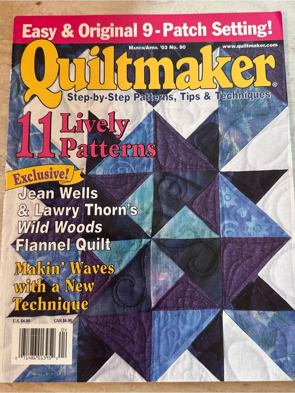Quiltmaker Magazine Vintage March/April 2003